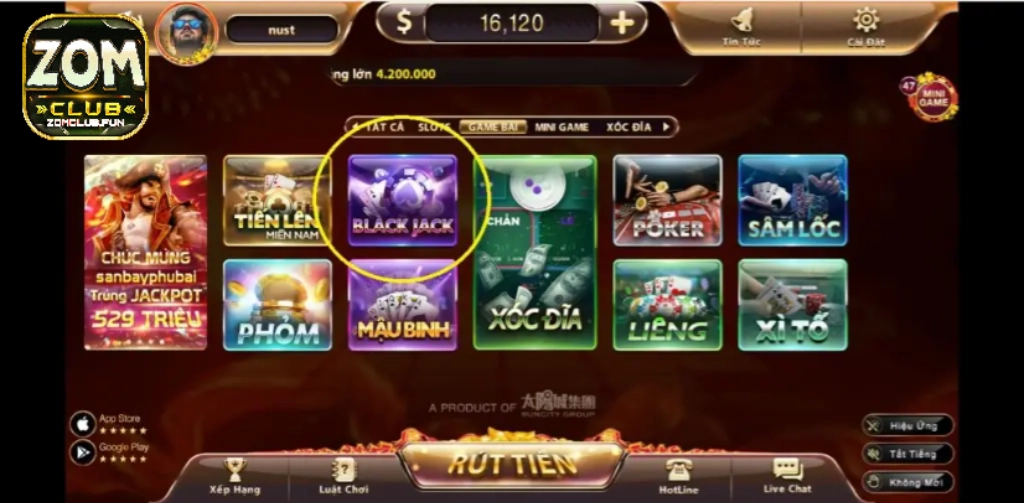Chi tiết về cách chơi Blackjack Zomclub cho tân thủ